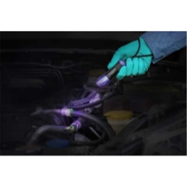 Tracer Products TRALF500CS Leak Finder UV Lamp with 3 AAA Batteries & Fluorescence-Enhancing Glasses; Violet TRALF500CS - main